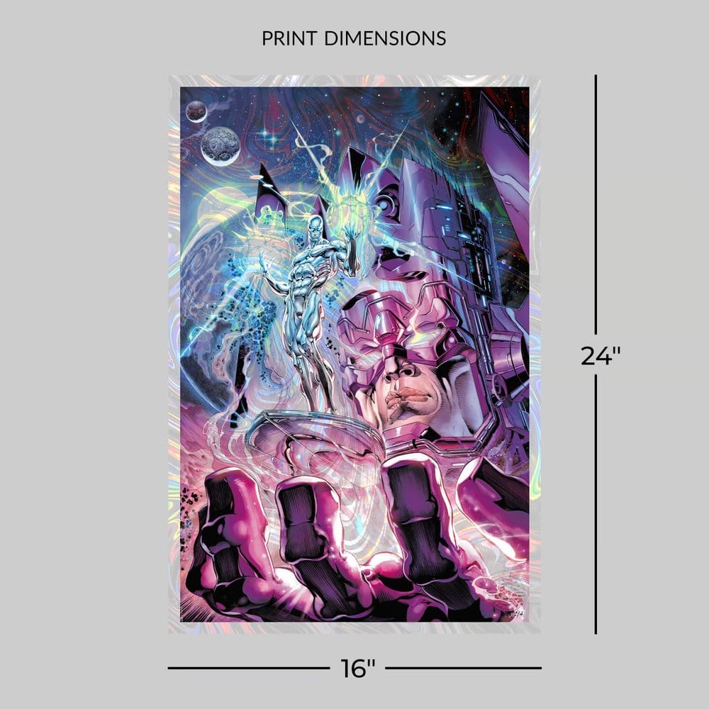 Marvel Fine Art-tryck Död av Silver Surfer 41 x 61 cm – utan ram