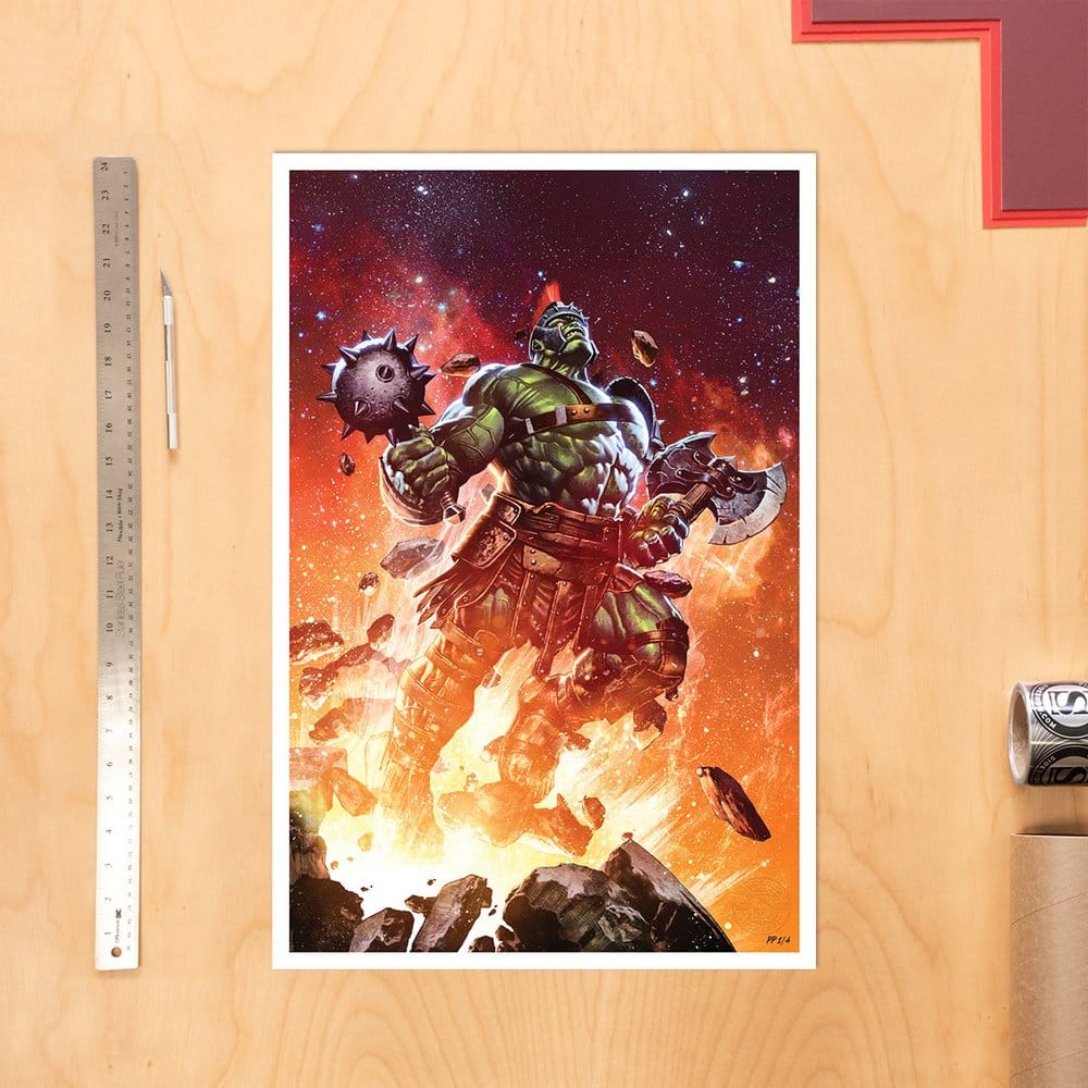 Marvel Fine Art Print Planet Hulk: Worldbreaker 41 x 61 cm - utan ram