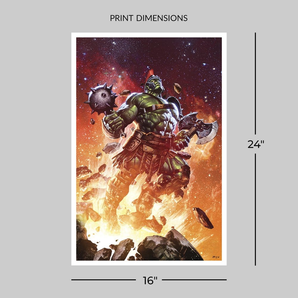 Marvel Fine Art Print Planet Hulk: Worldbreaker 41 x 61 cm - utan ram