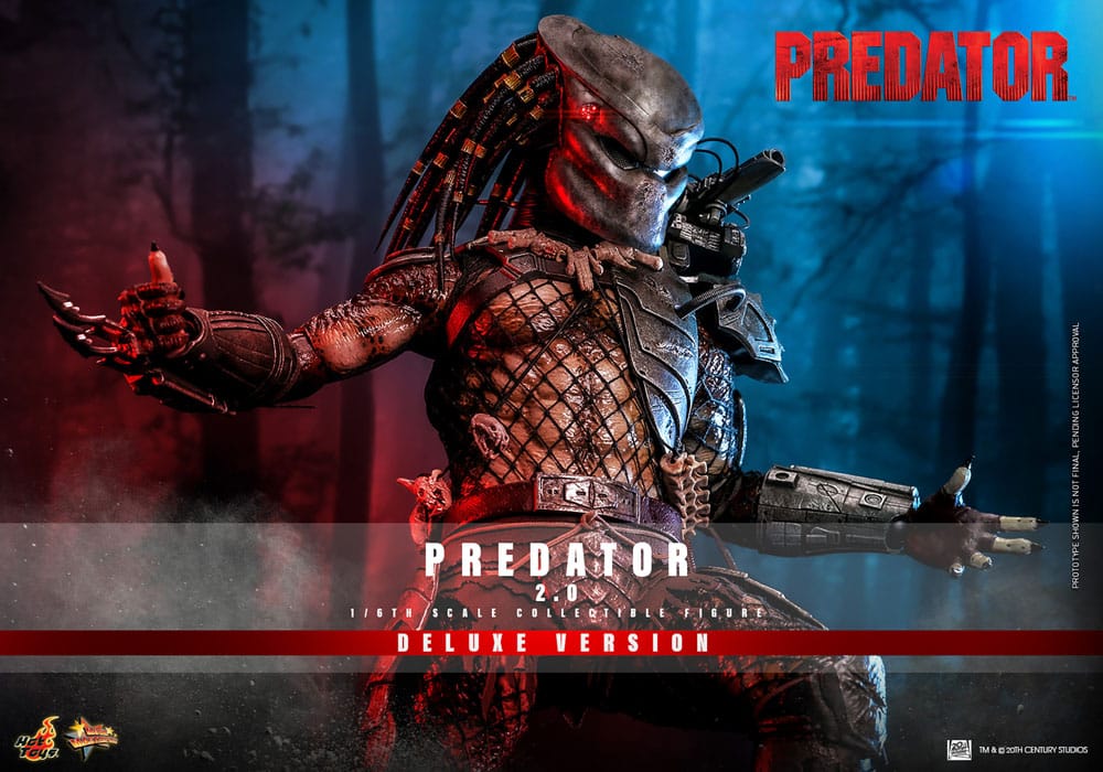 Predator Movie Masterpiece Action Figur 1/6 Predator (2.0) Deluxe Version 34 cm Hot Toys