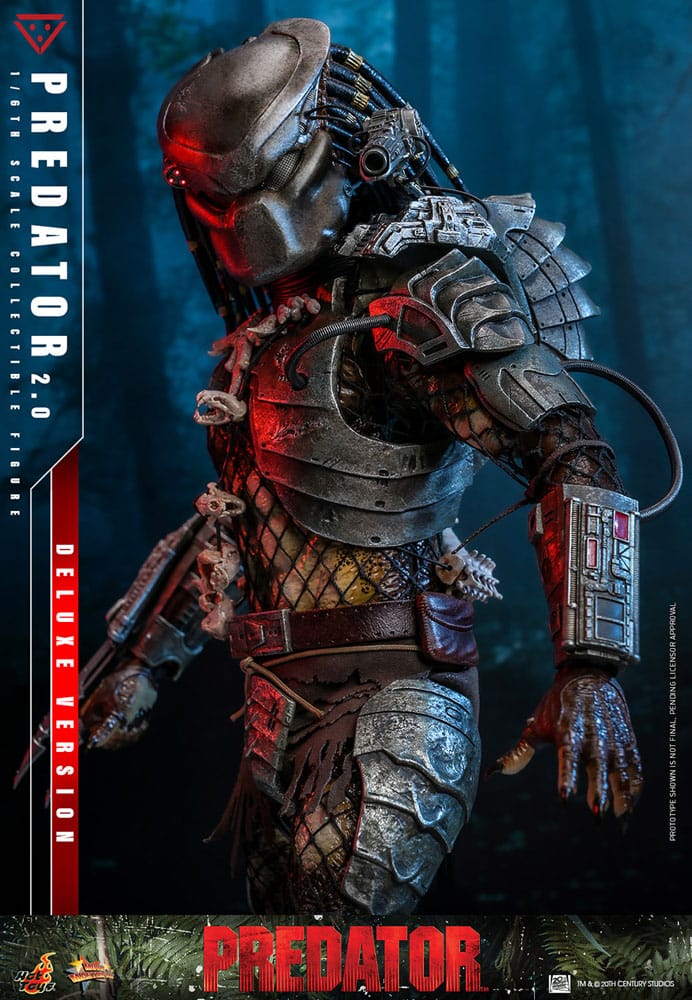 Predator Movie Masterpiece Action Figur 1/6 Predator (2.0) Deluxe Version 34 cm Hot Toys