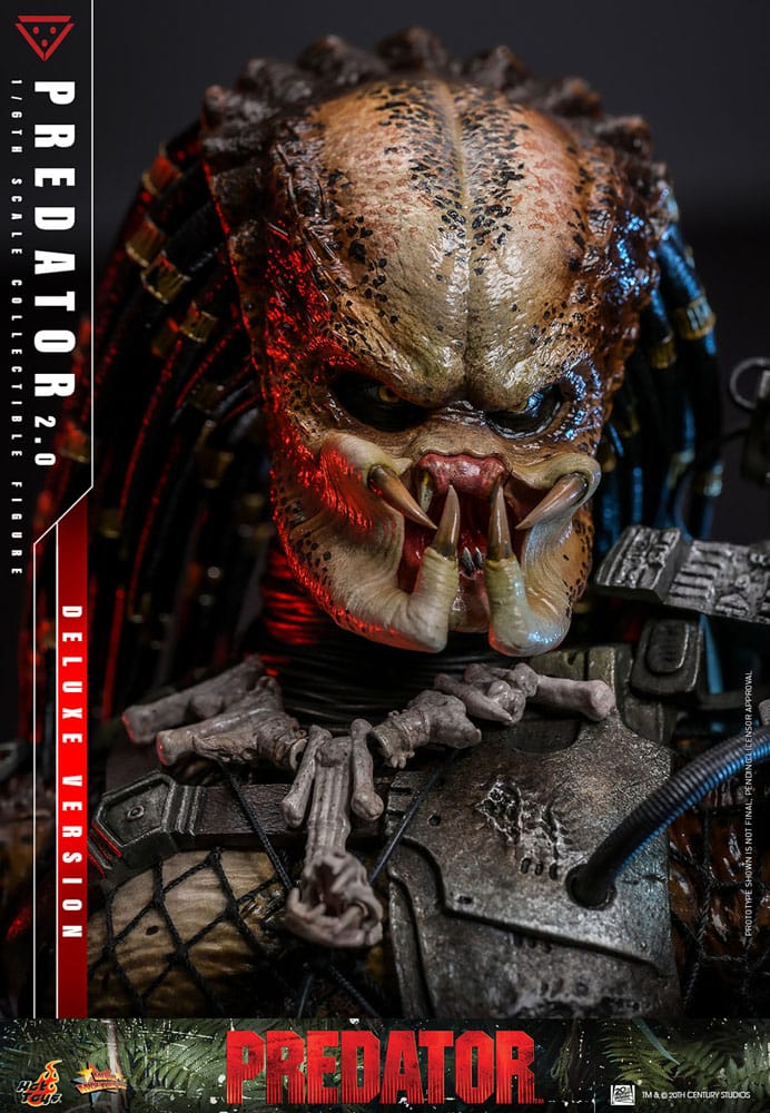 Predator Movie Masterpiece Action Figur 1/6 Predator (2.0) Deluxe Version 34 cm Hot Toys