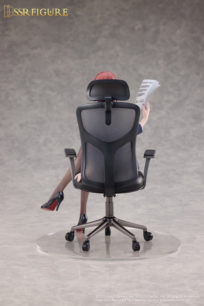 The Idolmaster Shiny Colors x Mahjong Soul PVC Figure 1/7 Madoka Higuchi Effortless Work Ver. 21 cm