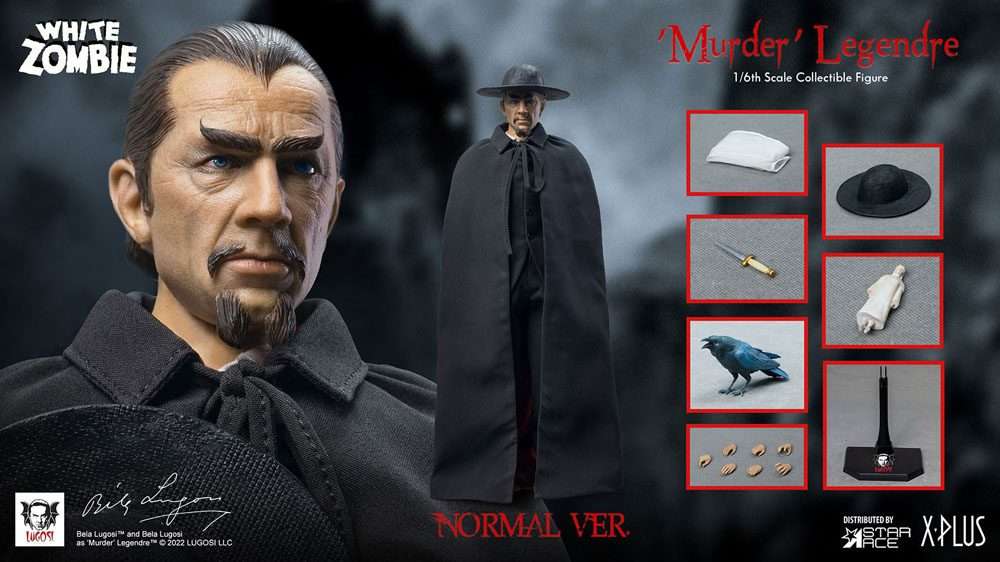 The White Zombie My Favourite Movie Action Figure 1/6 Murder Legendre (Bela Lugosi) 30 cm