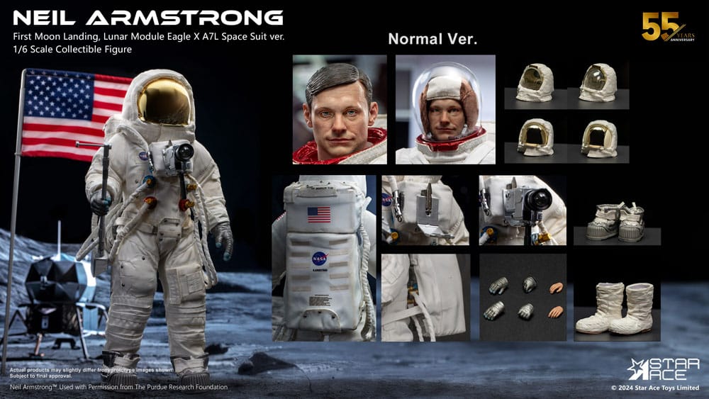 Neil Armstrong Action Figur 1/6 – Neil Armstrong 30 cm Star Ace Toys