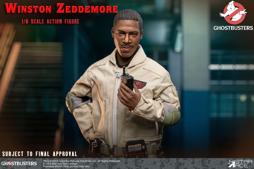 Ghostbusters (1984) Action Figur 1/6 Winston Zeddemore 30 cm Star Ace Toys