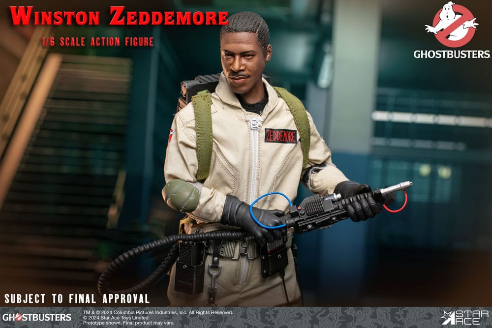 Ghostbusters (1984) Action Figur 1/6 Winston Zeddemore 30 cm Star Ace Toys