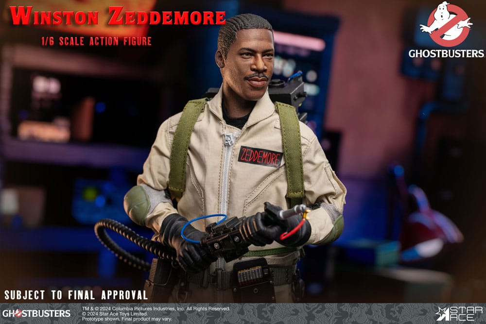 Ghostbusters (1984) Action Figur 1/6 Winston Zeddemore 30 cm Star Ace Toys