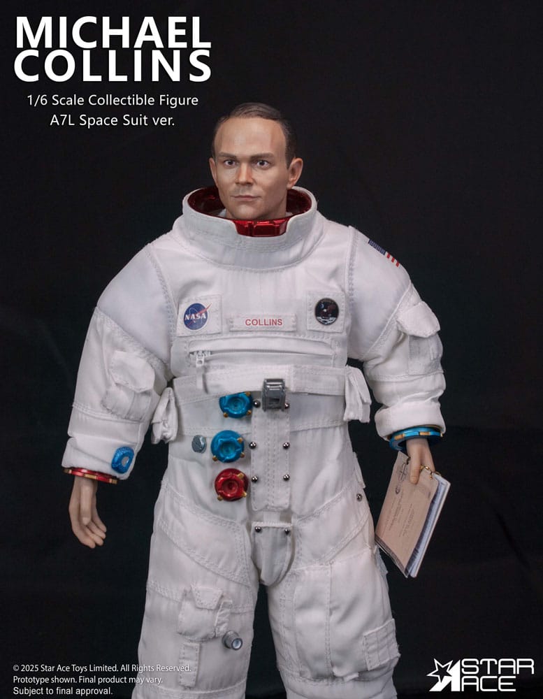 NASA Apollo 11 Action Figur 1/6 Michael Collins 30 cm Star Ace Toys
