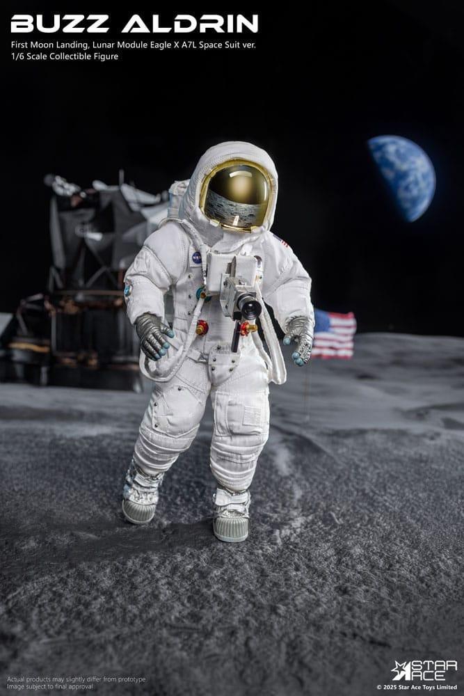 NASA Apollo 11 Action Figur 1/6 Buzz Aldrin 30 cm Star Ace Toys