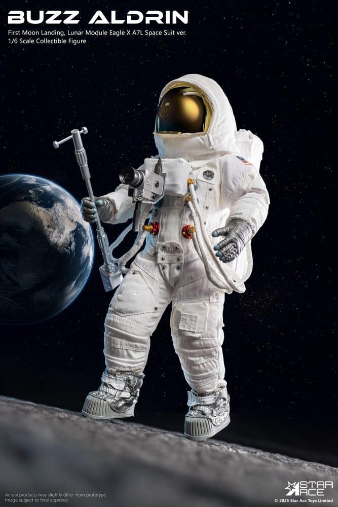 NASA Apollo 11 Action Figur 1/6 Buzz Aldrin 30 cm Star Ace Toys