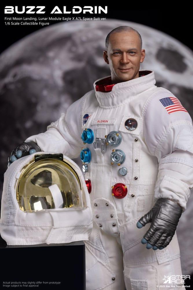 NASA Apollo 11 Action Figur 1/6 Buzz Aldrin 30 cm Star Ace Toys