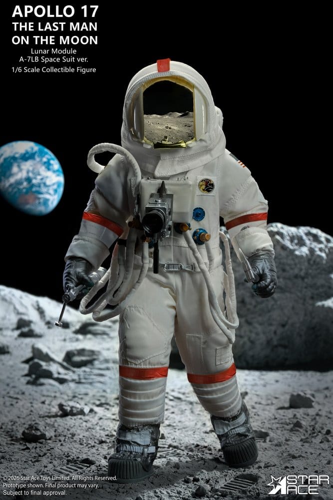NASA Apollo 17 Actionfigur 1/6 The Last Man on the Moon 30 cm