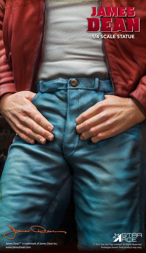 James Dean Superb My Favourite Legend Series Figur 1/4 James Dean (Röd jacka) Deluxe Ver. 52 cm Star Ace Toys