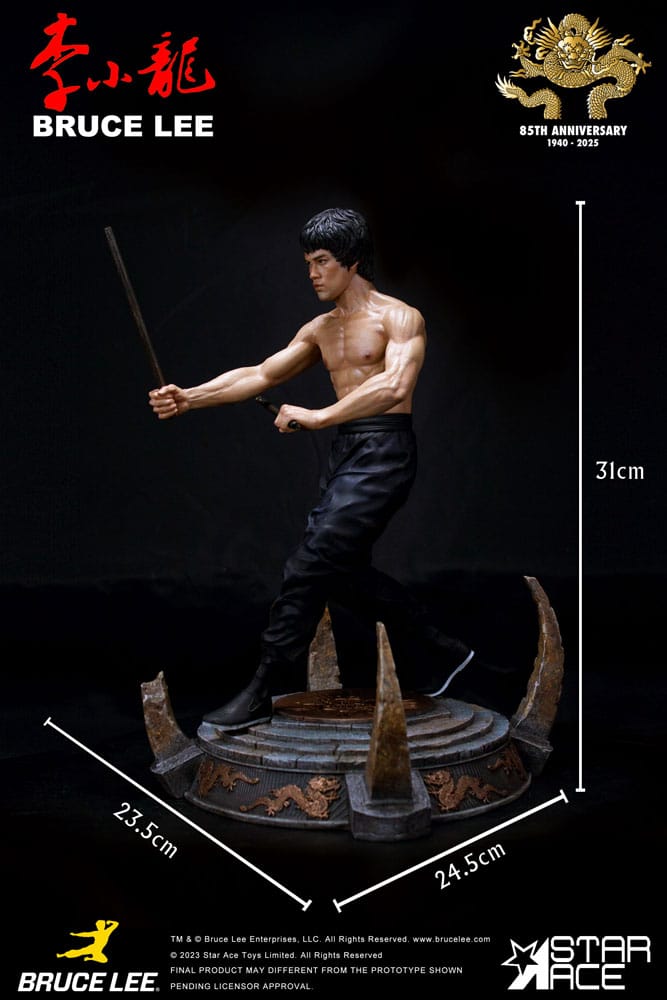 Enter the Dragon Film Figur 1/6 Bruce Lee Kali Sticks Kamp Normal Källarversion 30 cm Star Ace Toys