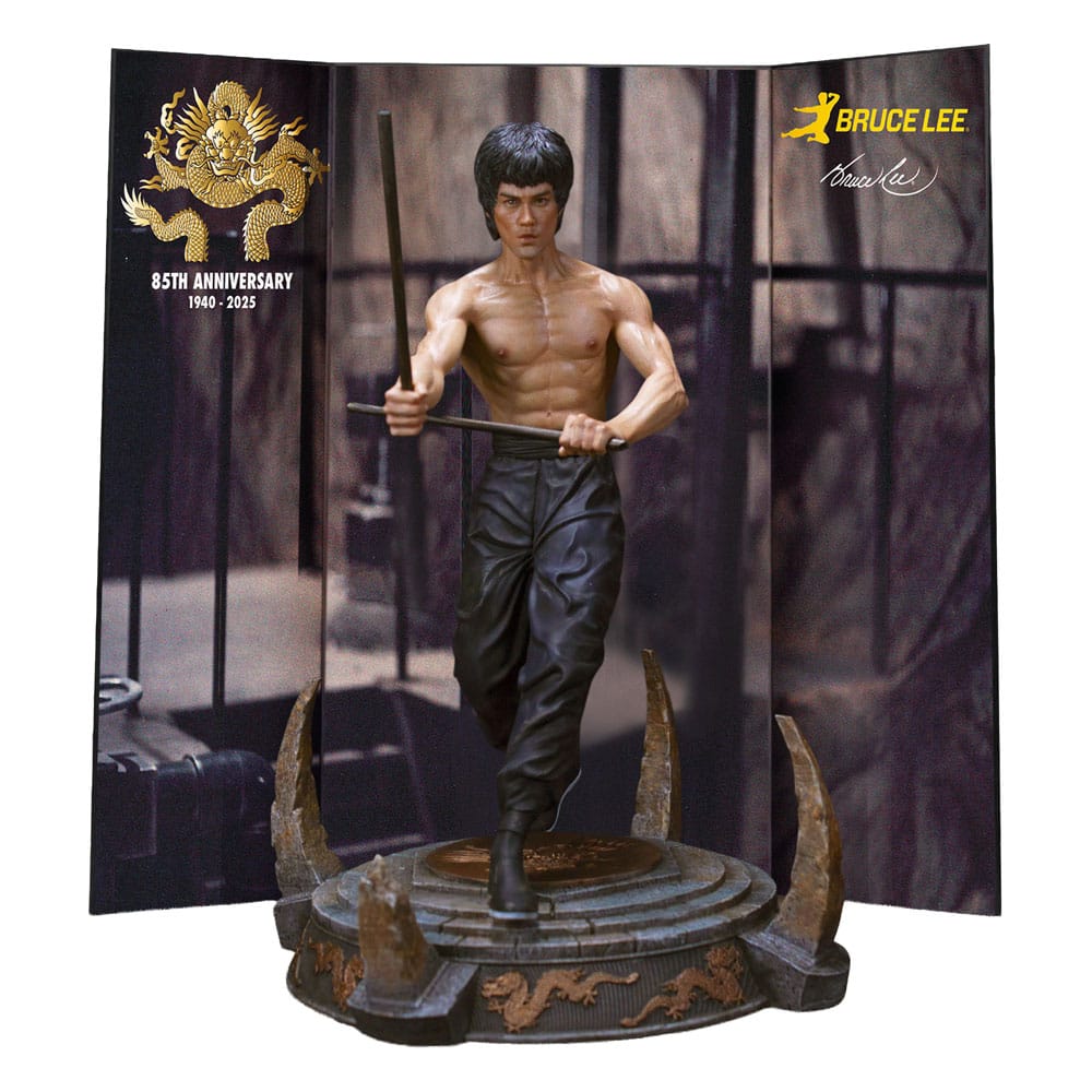 Enter the Dragon Film Figur 1/6 Bruce Lee Kali Sticks Strid Deluxe Källarversion 30 cm Star Ace Toys