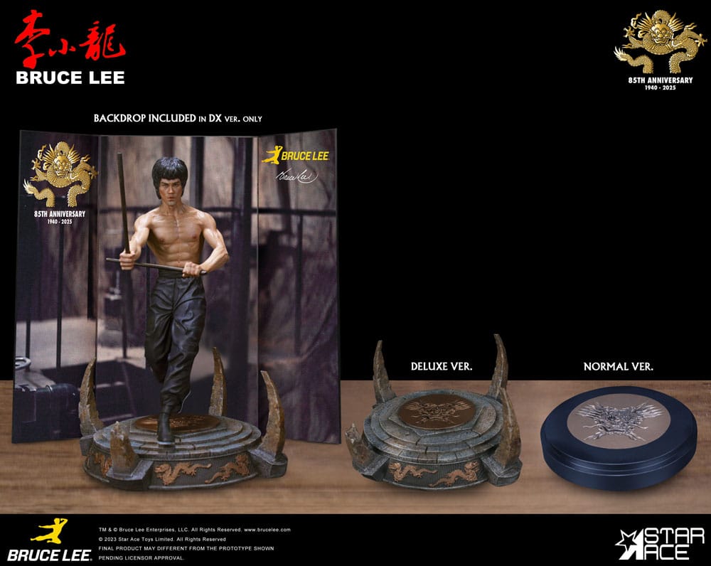 Enter the Dragon Film Figur 1/6 Bruce Lee Kali Sticks Strid Deluxe Källarversion 30 cm Star Ace Toys
