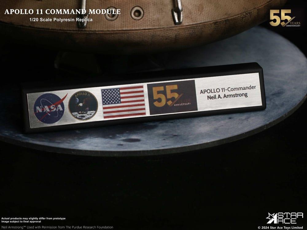 Apollo 11 Replicamodell 1/20 Kommandomodul (DX) 20 cm Star Ace Toys