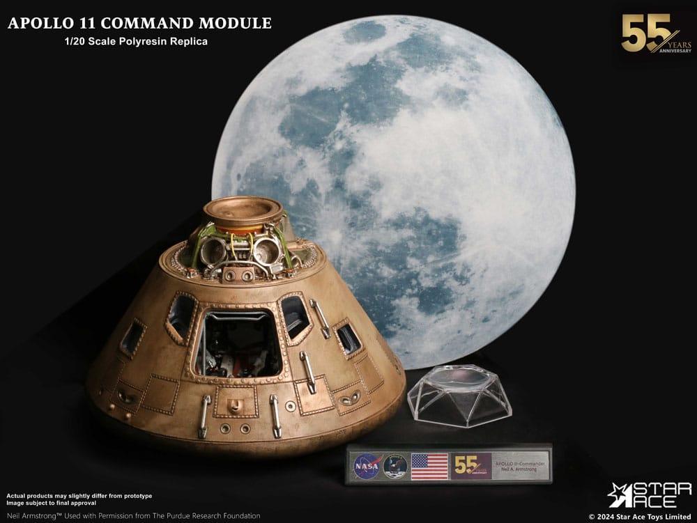 Apollo 11 Replicamodell 1/20 Kommandomodul (DX) 20 cm Star Ace Toys