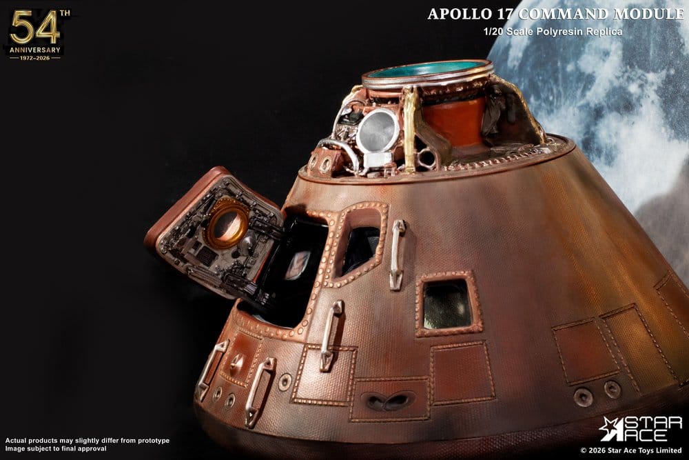 Apollo 17 Replik i skala 1/20 av Kommandokapseln 20 cm