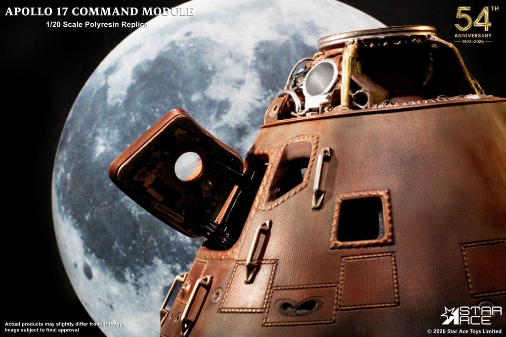 Apollo 17 Replik i skala 1/20 av Kommandokapseln 20 cm