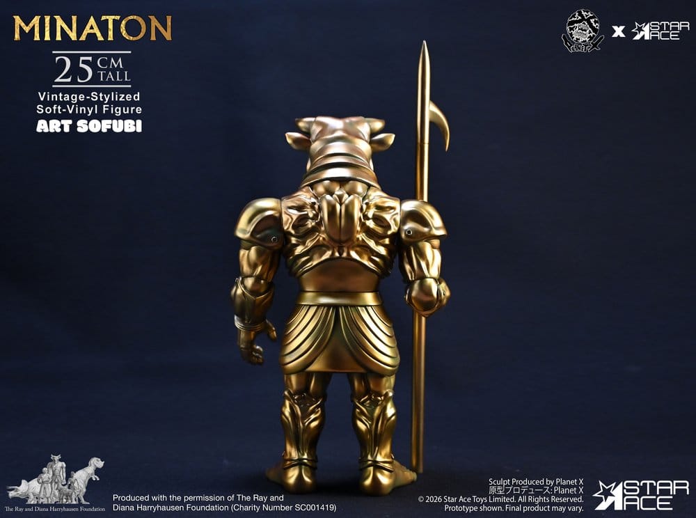 Ray Harryhausen Soft Vinyl Figur Minaton Vintage-Style 25 cm