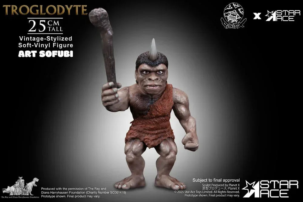 Ray Harryhausen Soft Vinyl Figur Troglodyte (Vintage-Style) 25 cm Star Ace Toys
