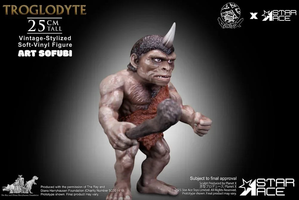 Ray Harryhausen Soft Vinyl Figur Troglodyte (Vintage-Style) 25 cm Star Ace Toys