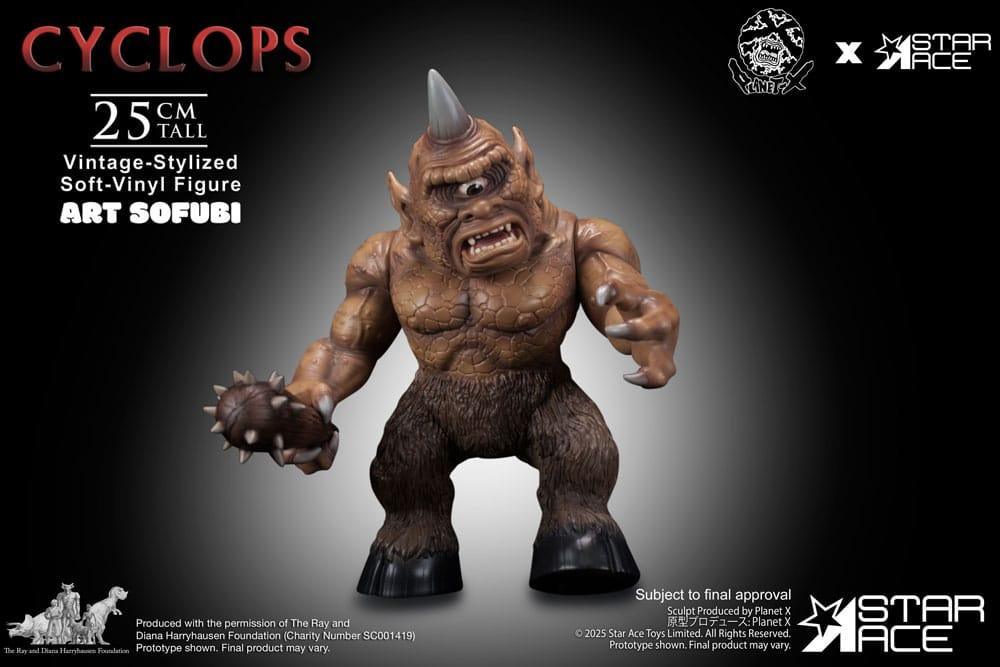 Ray Harryhausen Soft Vinyl Figur Cyclops (Vintage-Style) 25 cm Star Ace Toys