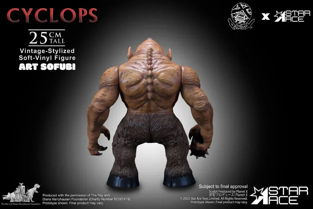 Ray Harryhausen Soft Vinyl Figur Cyclops (Vintage-Style) 25 cm Star Ace Toys