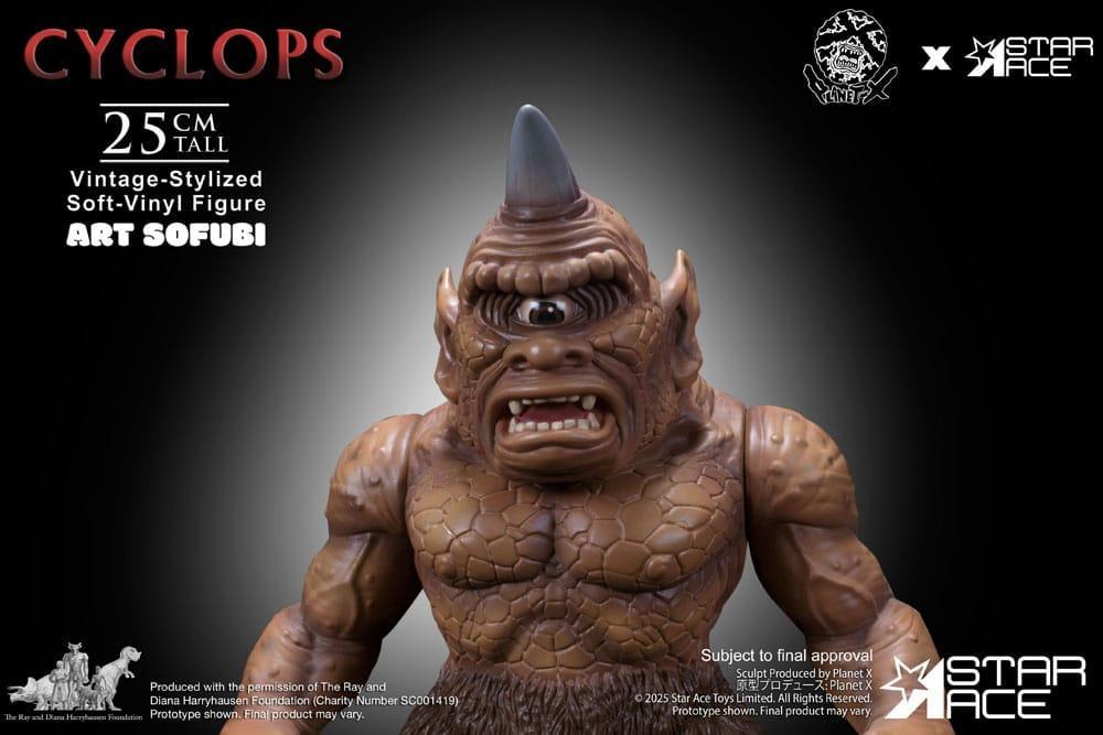Ray Harryhausen Soft Vinyl Figur Cyclops (Vintage-Style) 25 cm Star Ace Toys