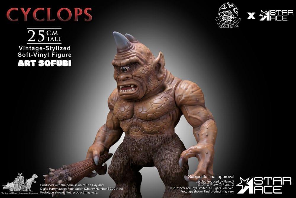 Ray Harryhausen Soft Vinyl Figur Cyclops (Vintage-Style) 25 cm Star Ace Toys