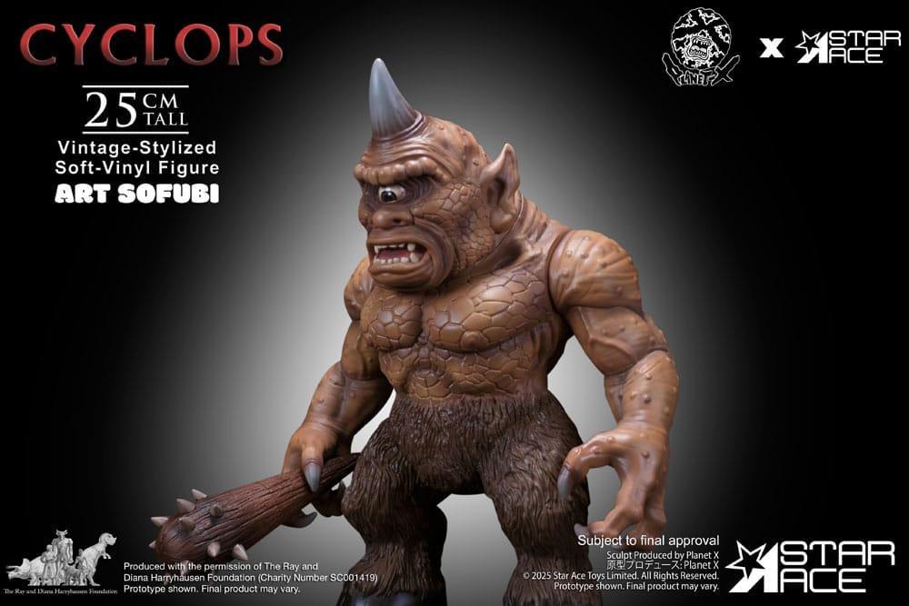 Ray Harryhausen Soft Vinyl Figur Cyclops (Vintage-Style) 25 cm Star Ace Toys
