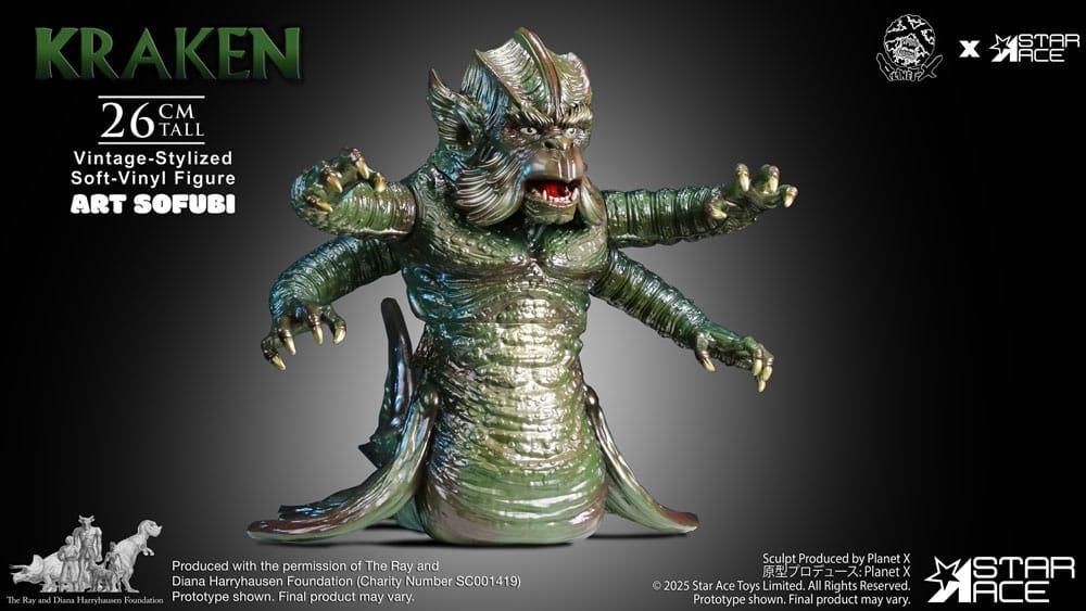 Bubo the Mechanical Owl Soft Vinyl Figur The Kraken Vintage Style 25 cm Star Ace Toys