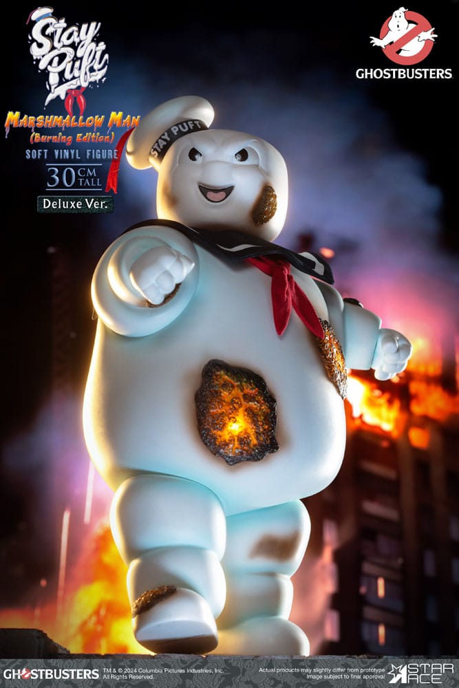 Ghostbusters Stay Puft Marshmallow Man (Burning Edition) 30 cm Star Ace Toys