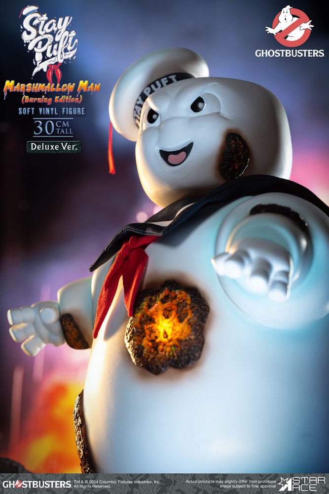 Ghostbusters Stay Puft Marshmallow Man (Burning Edition) 30 cm Star Ace Toys