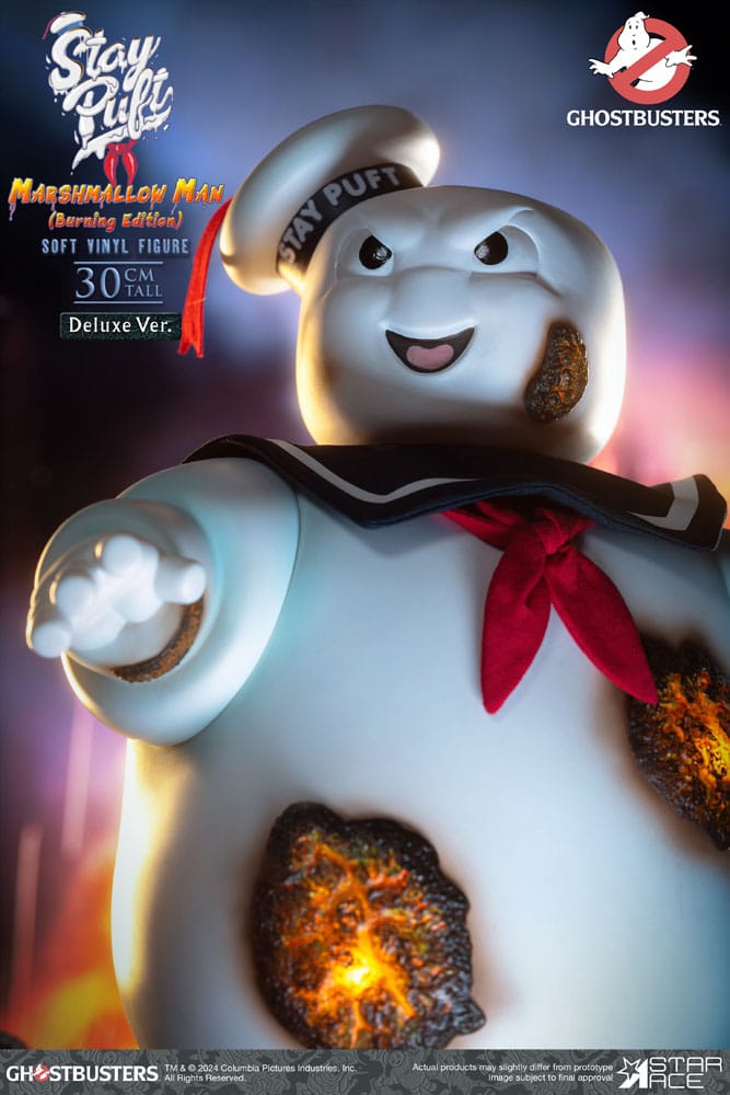 Ghostbusters Stay Puft Marshmallow Man (Burning Edition) 30 cm Star Ace Toys
