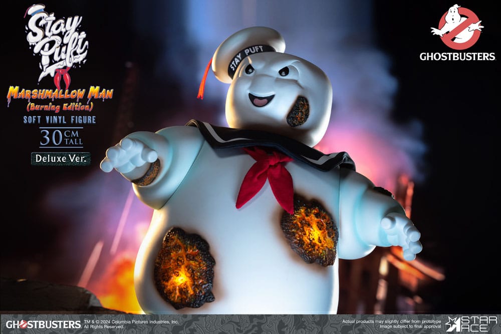 Ghostbusters Stay Puft Marshmallow Man (Burning Edition) 30 cm Star Ace Toys