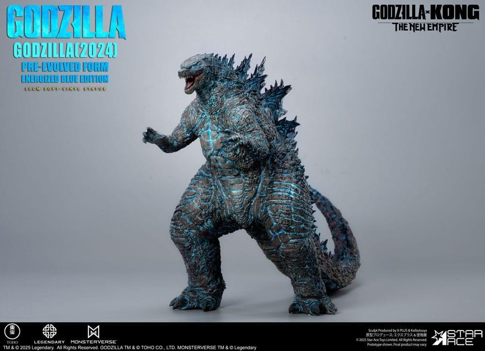 Godzilla vs. Kong: The New Empire Soft Vinyl Figur Godzilla (2024) Evolved Blue Edition 28 cm Star Ace Toys