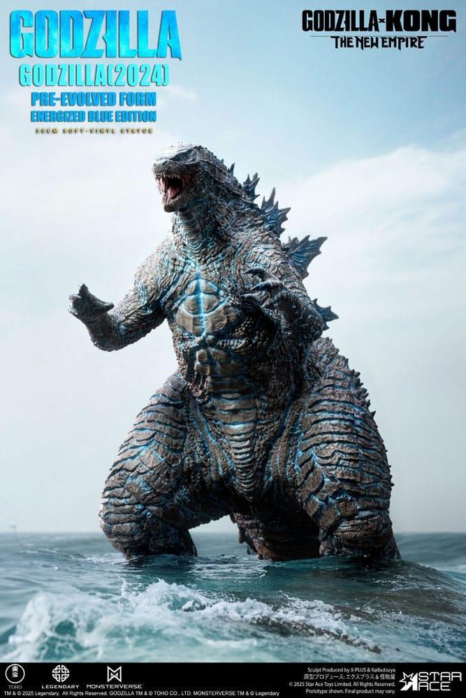 Godzilla vs. Kong: The New Empire Soft Vinyl Figur Godzilla (2024) Evolved Blue Edition 28 cm Star Ace Toys