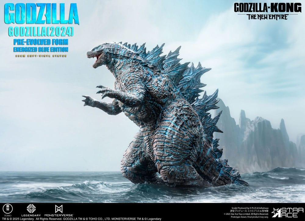 Godzilla vs. Kong: The New Empire Soft Vinyl Figur Godzilla (2024) Evolved Blue Edition 28 cm Star Ace Toys