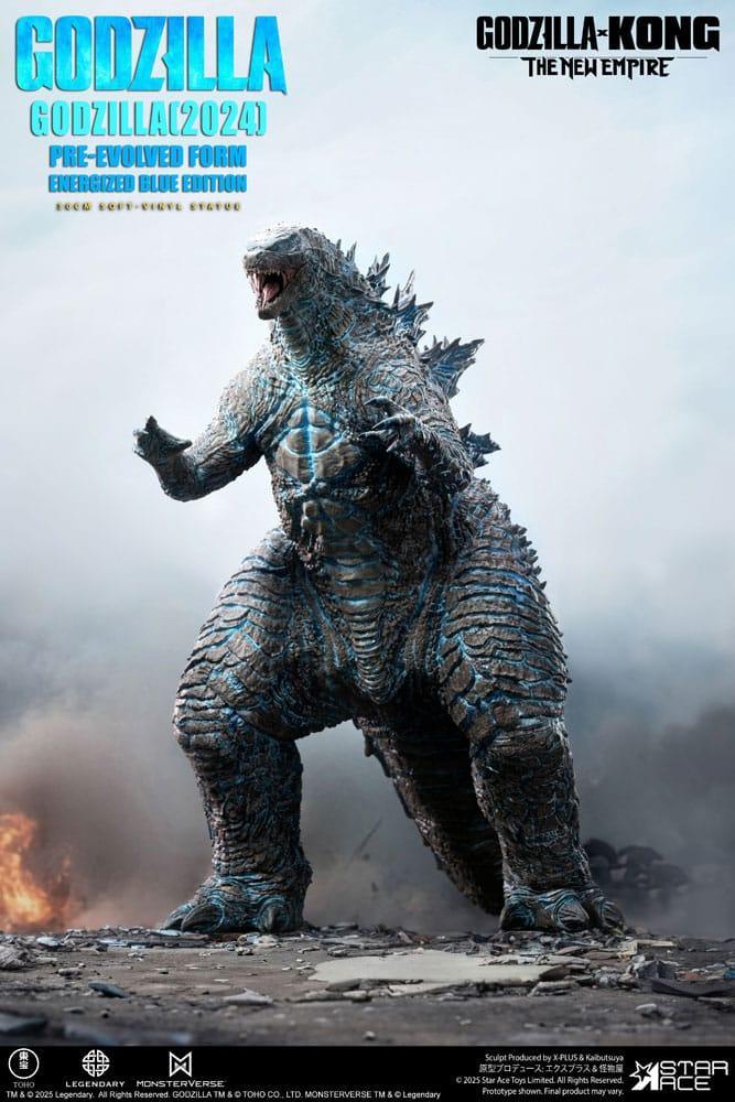 Godzilla vs. Kong: The New Empire Soft Vinyl Figur Godzilla (2024) Evolved Blue Edition 28 cm Star Ace Toys