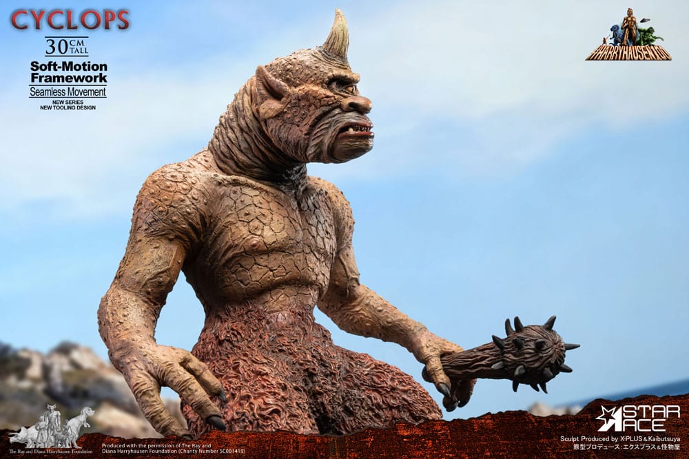 Ray Harryhausen Soft-Motion Series Figur Cyclops 30 cm Star Ace Toys