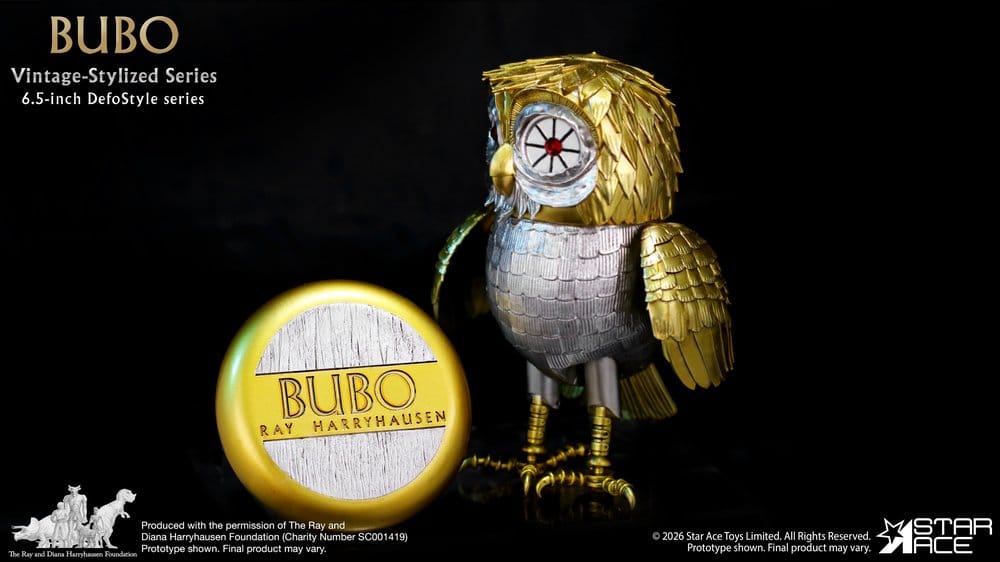 Ray Harryhausen Collection DefoStyle mjuk vinylfigur Bubo 17 cm