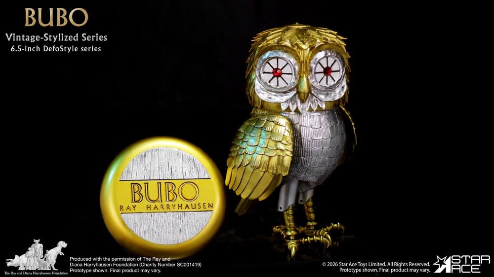 Ray Harryhausen Collection DefoStyle mjuk vinylfigur Bubo 17 cm