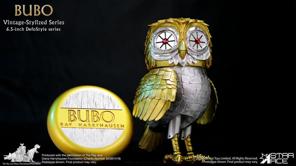 Ray Harryhausen Collection DefoStyle mjuk vinylfigur Bubo 17 cm