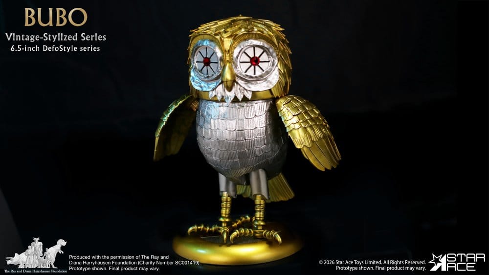 Ray Harryhausen Collection DefoStyle mjuk vinylfigur Bubo 17 cm