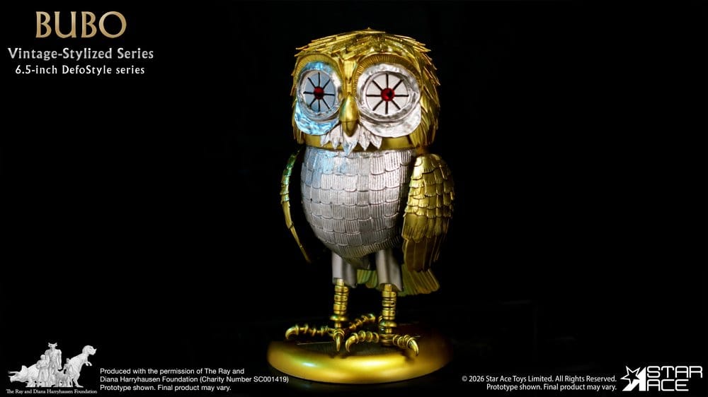 Ray Harryhausen Collection DefoStyle mjuk vinylfigur Bubo 17 cm