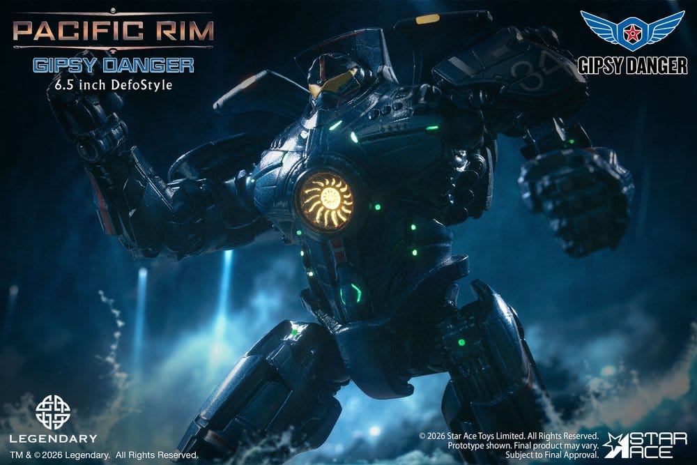 Pacific Rim DefoStyle-figur Gipsy Danger NX 17 cm