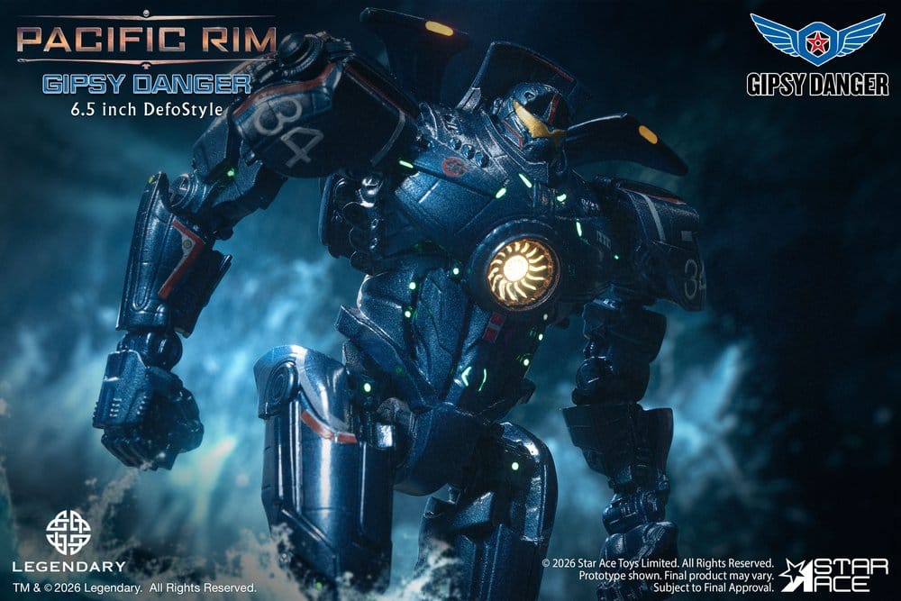 Pacific Rim DefoStyle-figur Gipsy Danger NX 17 cm